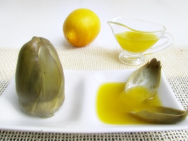артишок, в комбинация с лимон и мед, за отслабване