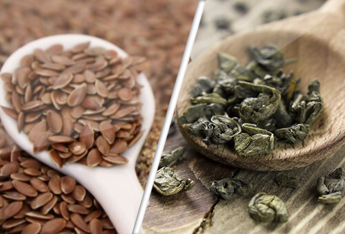 Ленено семе и зелен чай – съюзници против рака