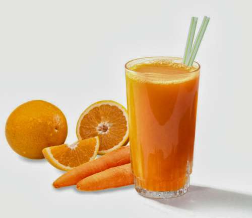 Плодови комбинации с моркови и портокал