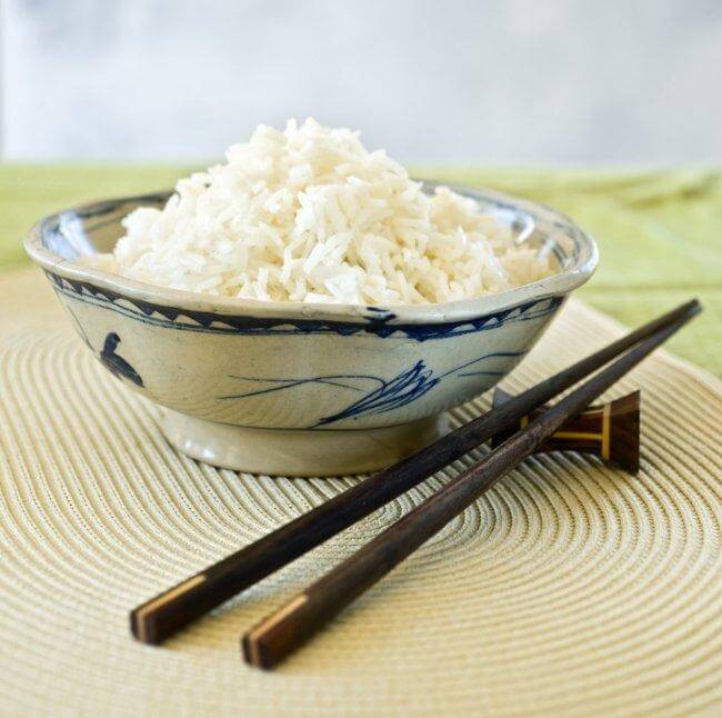японската диета се базира основно на ориз, плодове и риба