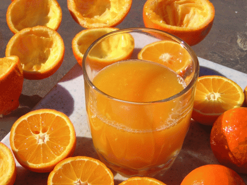 цитрусови води: портокал