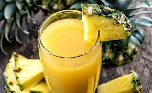 Сок от ананас за детоксикация на тялото 