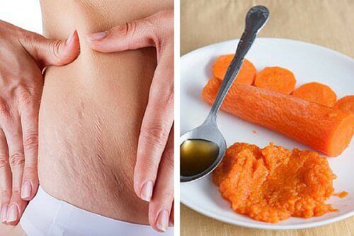 Натурално средство с моркови срещу стрии