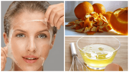 Тонизирайте лицето си с маска от яйчен белтък и портокалови кори