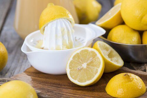 Маска с лимон и желатин