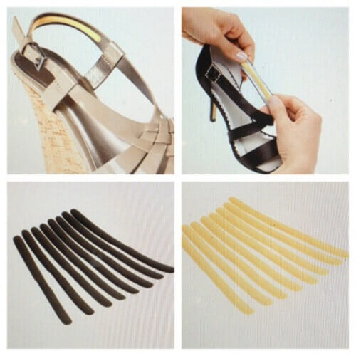 Силиконовите възглавнички и самозалепващите ленти предпазват от триене