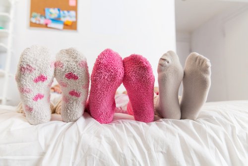 ако спите с чорапи тялото ви ще е топло през цялата нощ