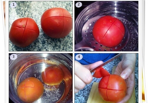 белене на храни - домати