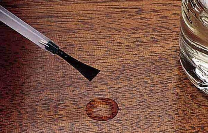 Лепене с лака за нокти