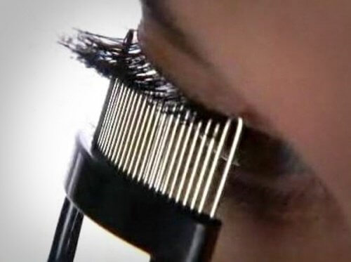 поразителни мигли - гребен