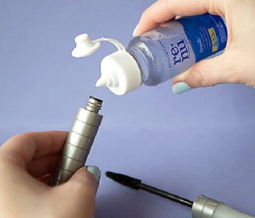 поразителни мигли - разредете състава на спиралата