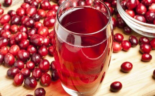 червени боровинки за