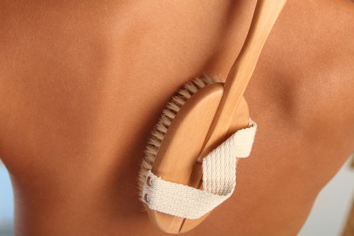 Четка за третиране на областите, засегнати от целулит