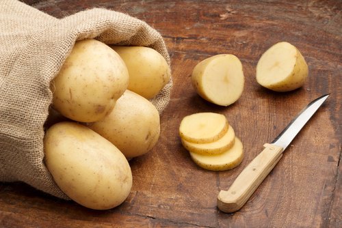 картофи срещу белезите
