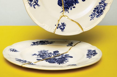 японска техника за лепене на керамика