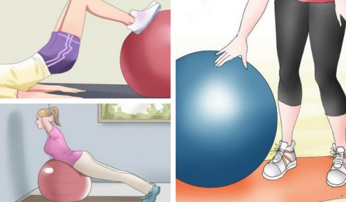 13 упражнения, които да правите с фитнес топка