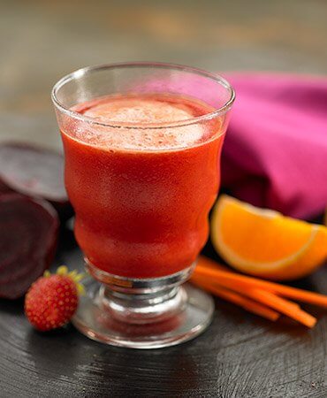 Вкусно смути с ягоди и диня
