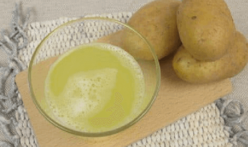 Сок от сурови картофи