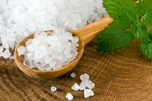 морска сол за дезинфекция на плодове и зеленчуци