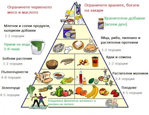 Запознайте се с новата хранителна пирамида, за да живеете по-здравословен живот
