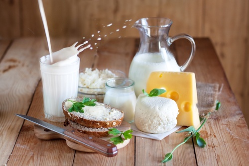 Избягвайте млечните продукти, за да премахнете целулита.