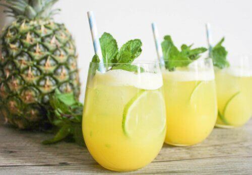 6 ползи на водата от ананас
