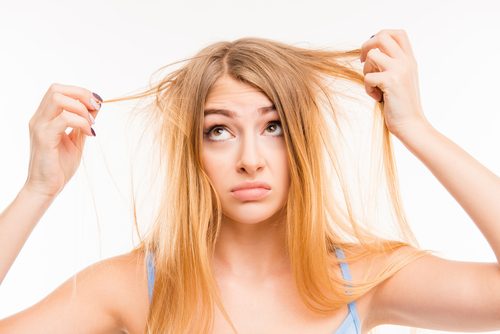 изтощената коса има връзка с наличието на достатъчно протеини в организма