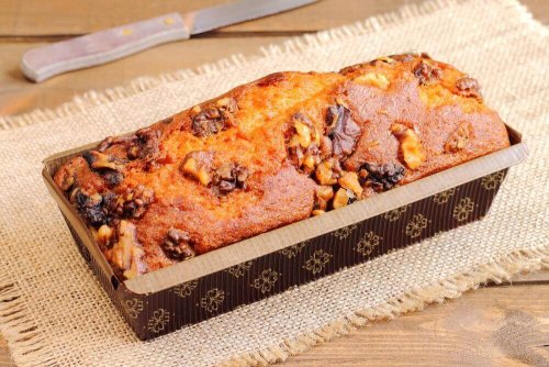 Хранителен бананов хляб без брашно и млечни продукти