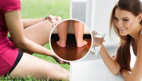 5 признака за задържане на течности