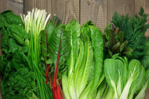 зелените листни зеленчуци са идеалната храна при стрес - те се борят с безпокойството