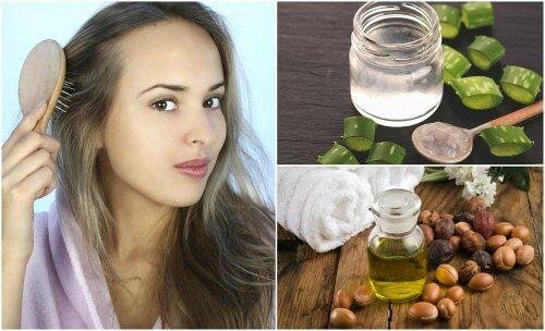 5 натурални средства за изтъняваща коса
