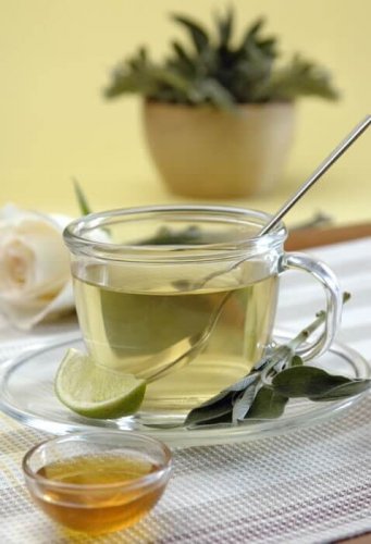 Сироп от градински чай за плосък корем