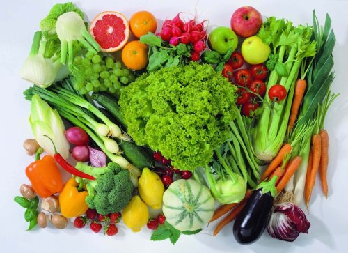 плодовете и зеленчуците за  дамите преминаващи през менопаузата