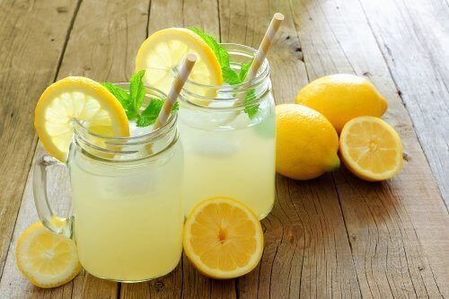 вода с лимон и ленено семе