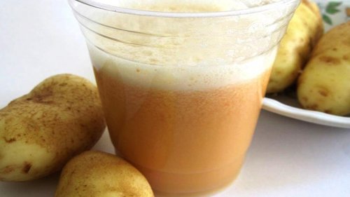 Сокът от пресни картофи е сред най-добрите домашни антиацидни средства.