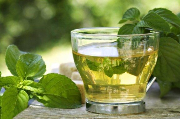 Зелен чай с мента