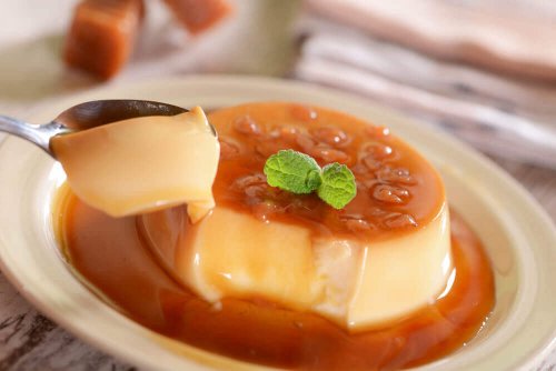 За диабетици: крем карамел с кафе