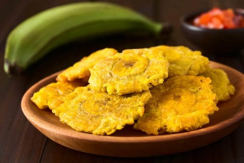Вкусни пържени зелени банани за готвене