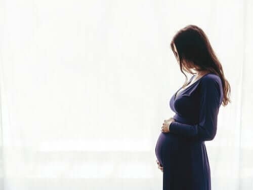 Да станете родител: снимка на млада бременна жена