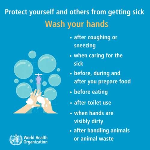 Съвети за поддържане на хигиената при коронавирус - миене на ръце
