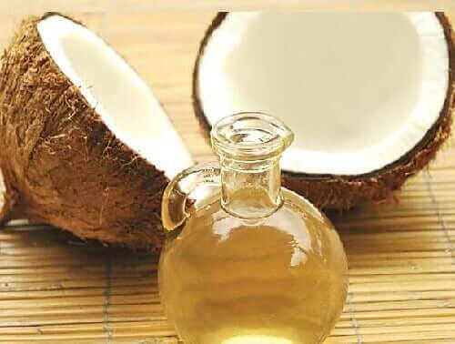 Глина и кокосово масло: кокос и кокосово масло