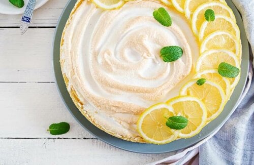 Лиминов пай с меренг без млечни продукти и без глутен
